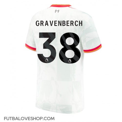 Dres Liverpool Ryan Gravenberch #38 Tretina 2024-25 Krátky Rukáv